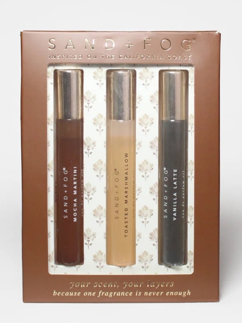 SAND + FOG Exploratory Perfume Oil Rollerball Set - Cafe Creme